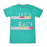 Boys Half Sleeves T-Shirt 3981 - Green, Kids, Boys T-Shirts, Chase Value, Chase Value