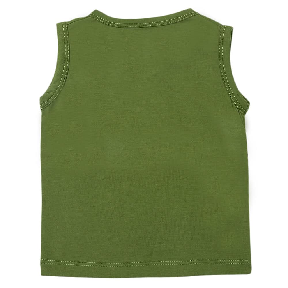Girl's Sando T-Shirts - Olive Green, Kids, Girls T-Shirts, Chase Value, Chase Value