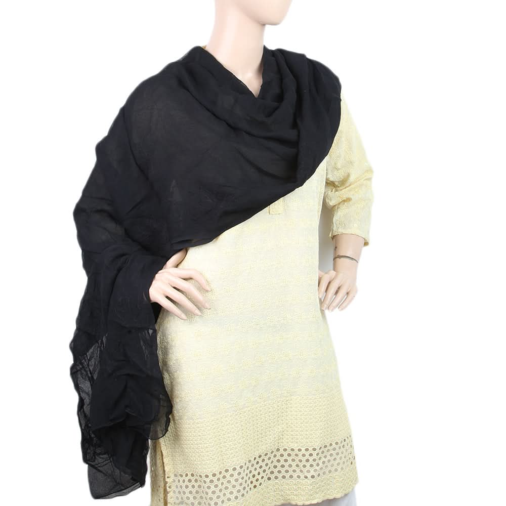 Womens Multani Sindhi Pala Dupptta - Black, Women, Dupatta, Chase Value, Chase Value