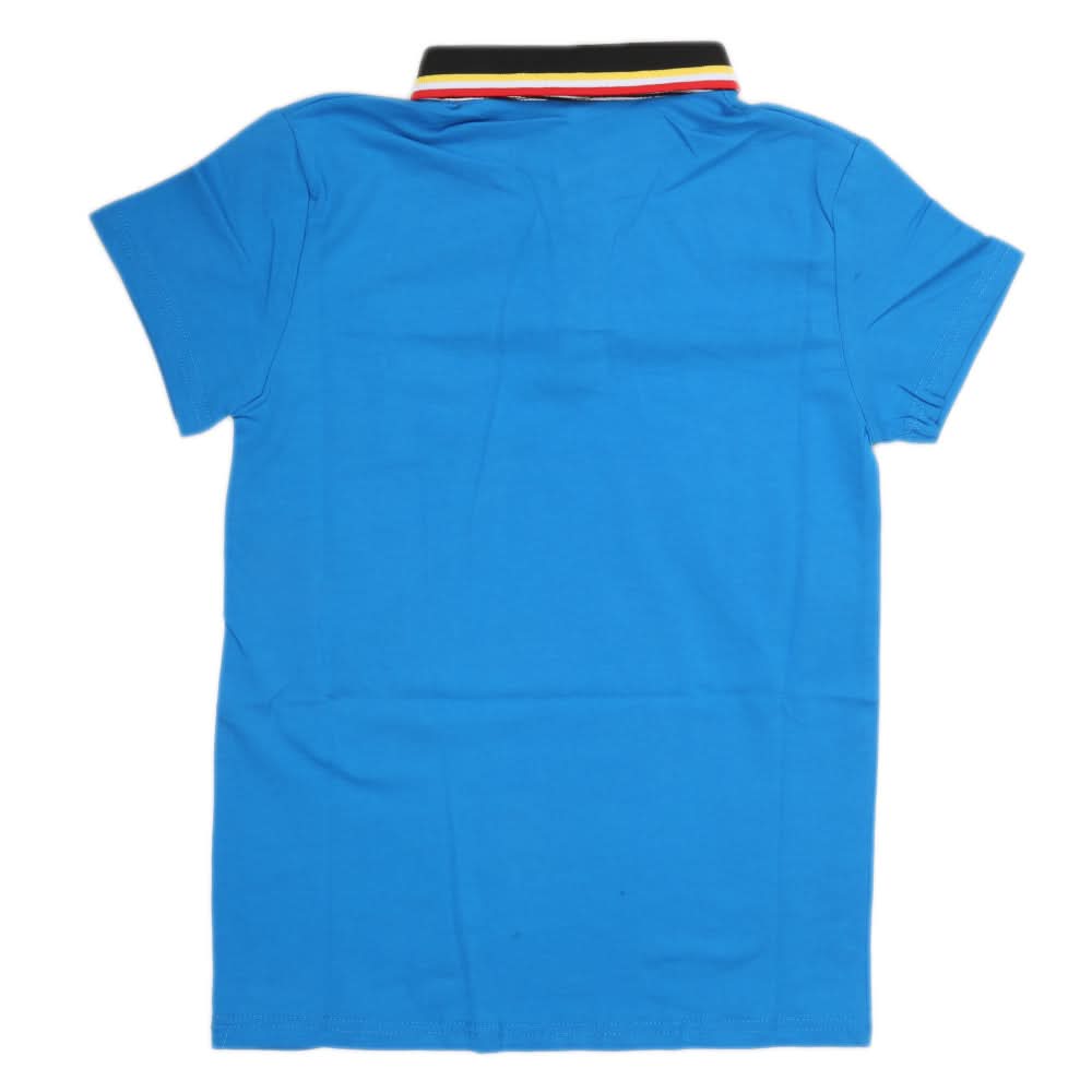 Boys Half Sleeves Polo T-Shirt - Blue, Kids, Boys T-Shirts, Chase Value, Chase Value