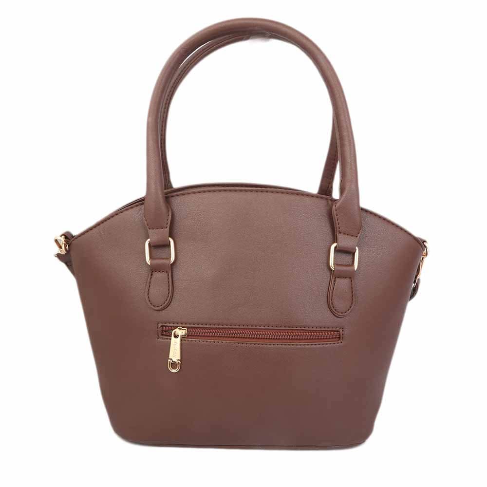 Women's Handbag (5203) 3 Pcs - Coffee, Women, Bags, Chase Value, Chase Value