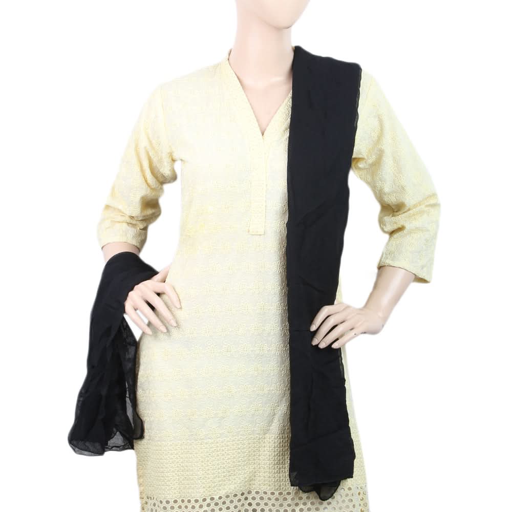 Womens Multani Sindhi Pala Dupptta - Black, Women, Dupatta, Chase Value, Chase Value