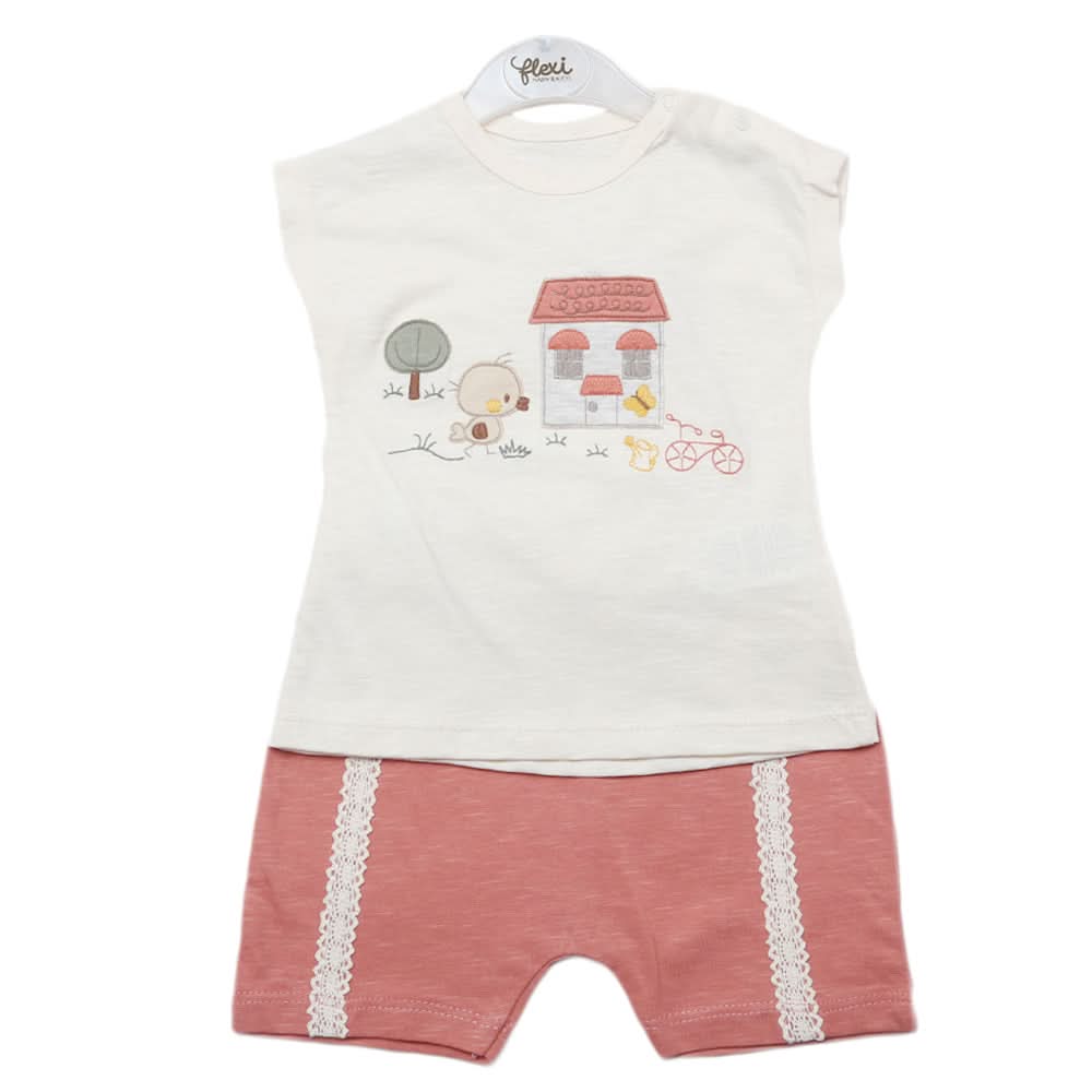 Newborn Girls Suit - Peach, Kids, Newborn Girls Sets And Suits, Chase Value, Chase Value