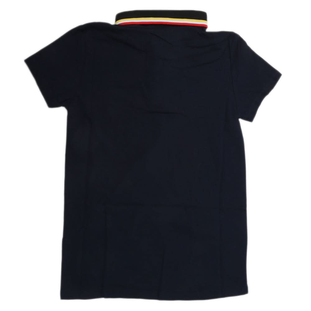 Boys Half Sleeves Polo T-Shirt - Navy Blue, Kids, Boys T-Shirts, Chase Value, Chase Value
