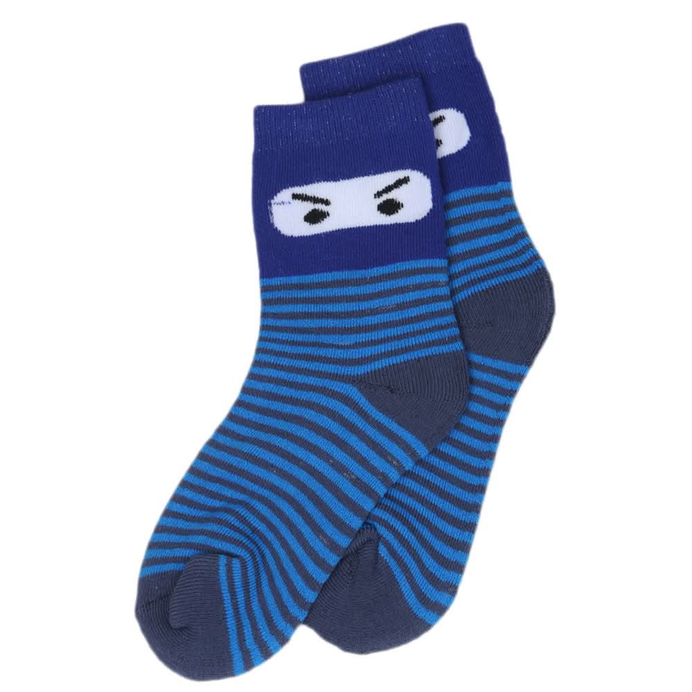 Kids Winter Socks - RS481 - Blue - A, Kids, Boys Socks, Kids, Girls Socks, Chase Value, Chase Value