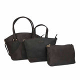 Women's Handbag (5203) 3 Pcs - Black, Women, Bags, Chase Value, Chase Value