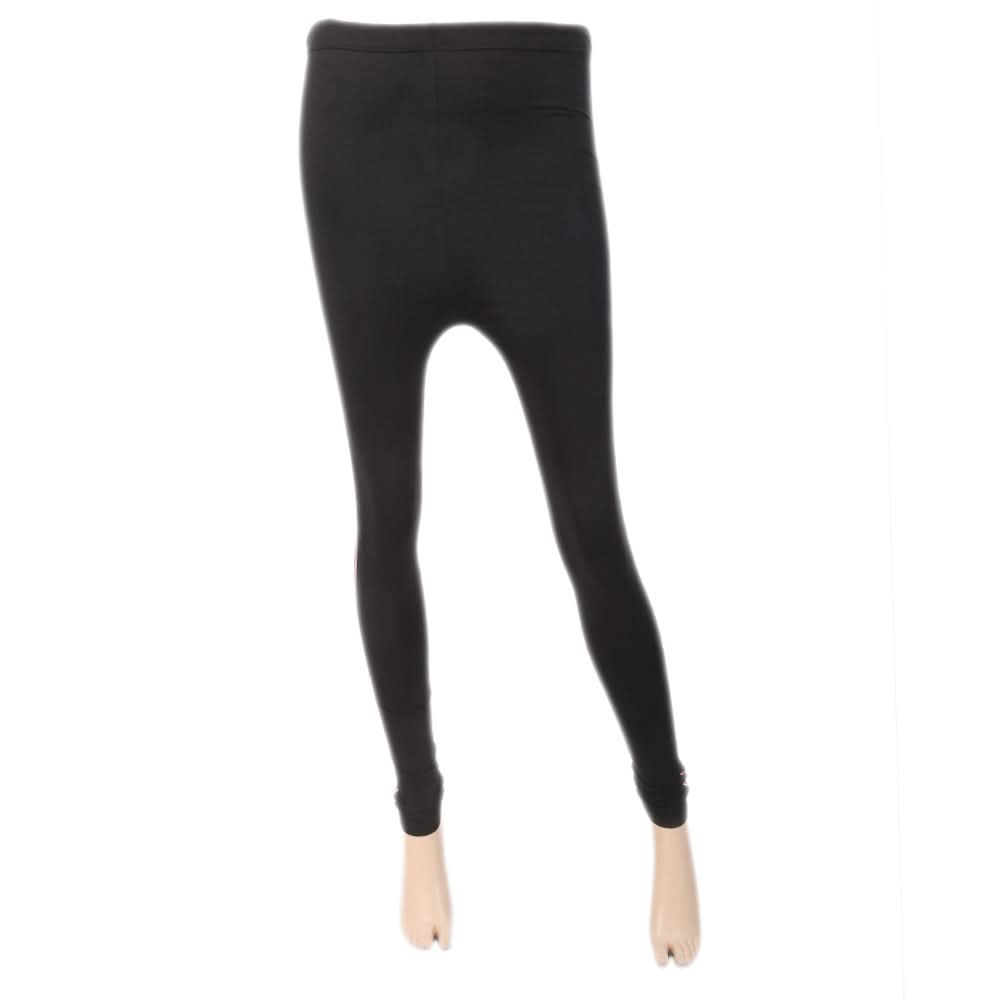 Women's Side Lace Tights - Black, Women, Pants & Tights, Chase Value, Chase Value