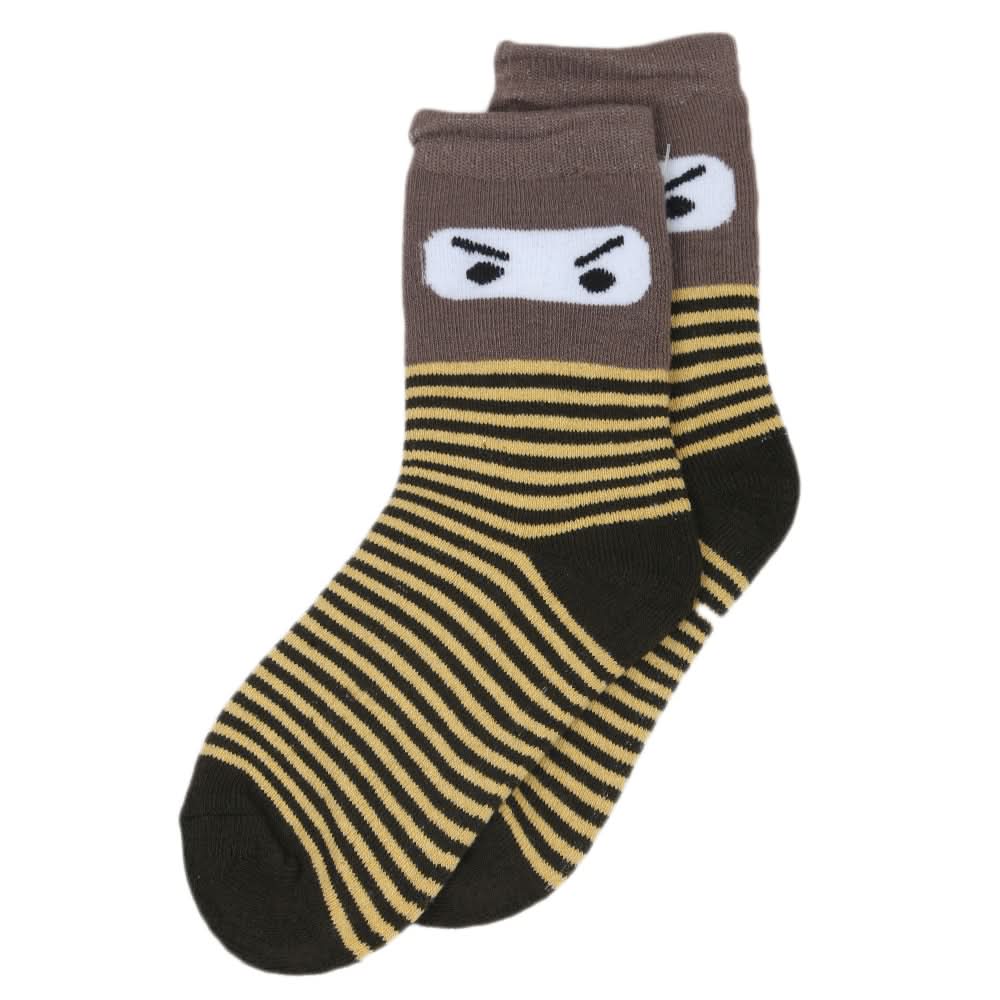 Kids Winter Socks - RS481 - Olive Green - A, Kids, Boys Socks, Kids, Girls Socks, Chase Value, Chase Value