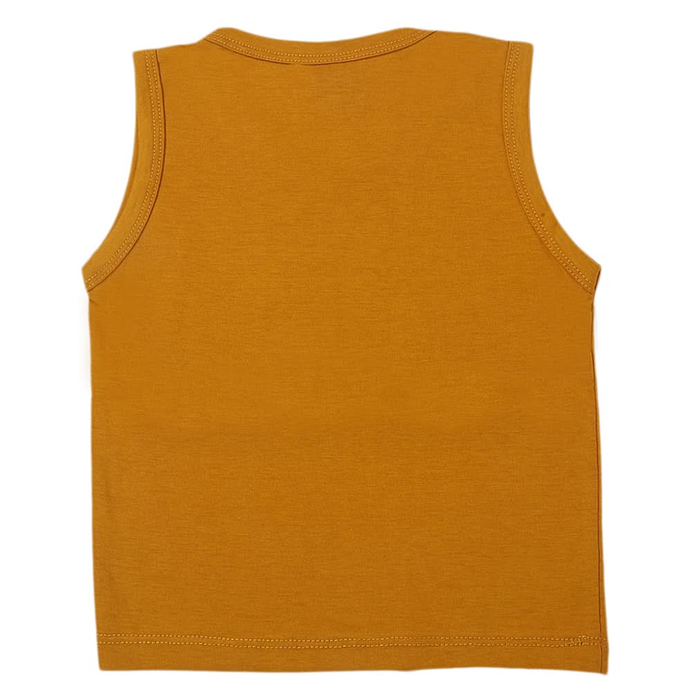 Boys Sando T-Shirt - Mustard, Kids, Boys T-Shirts, Chase Value, Chase Value