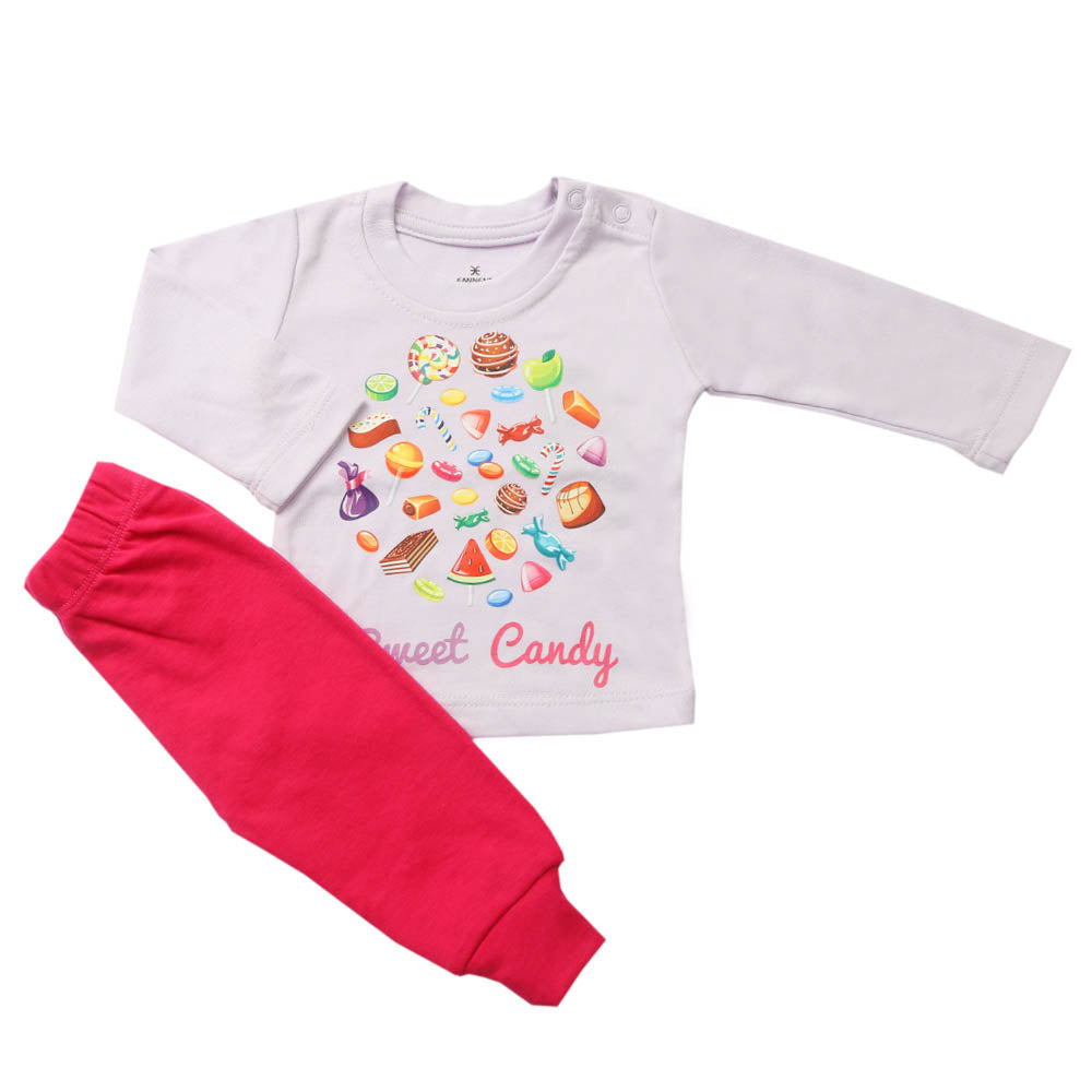 Eminent Newborn Girls 3Pcs Suit - Light Purple, Newborn Girls Sets & Suits, Eminent, Chase Value