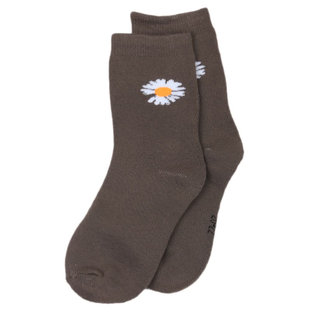 Kids Winter Socks - RS481 - Dark Brown - A, Kids, Boys Socks, Kids, Girls Socks, Chase Value, Chase Value