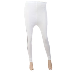 Women's Side Lace Tights - White, Women, Pants & Tights, Chase Value, Chase Value