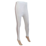 Women's Side Lace Tights - White, Women, Pants & Tights, Chase Value, Chase Value