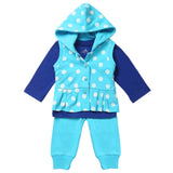 Eminent Newborn Girls 3Pcs Suit - Royal Blue, Newborn Girls Sets & Suits, Eminent, Chase Value