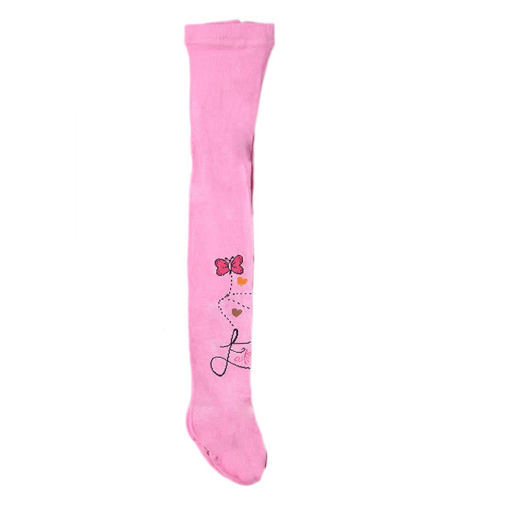 Girls Printed Legging - Pink, Kids, Tights Leggings And Pajama, Chase Value, Chase Value