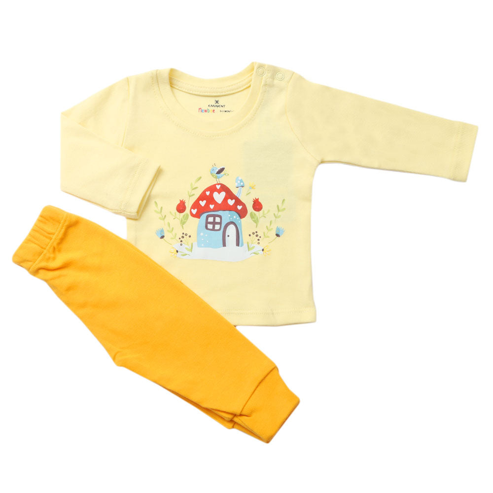 Eminent Newborn Girls 3Pcs Suit - Yellow, Newborn Girls Sets & Suits, Eminent, Chase Value