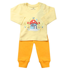 Eminent Newborn Girls 3Pcs Suit - Yellow, Newborn Girls Sets & Suits, Eminent, Chase Value
