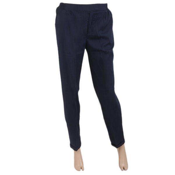 Women's Trouser - Navy Blue, Women, Pants & Tights, Chase Value, Chase Value
