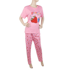 Women's Night Suit -Pink, Women, Night Suit, Chase Value, Chase Value