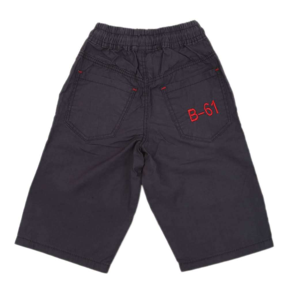 Boys Cotton Short - Dark Grey, Kids, Boys Shorts, Chase Value, Chase Value