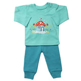 Eminent Newborn Girls 3Pcs Suit - Sea Green, Newborn Girls Sets & Suits, Eminent, Chase Value