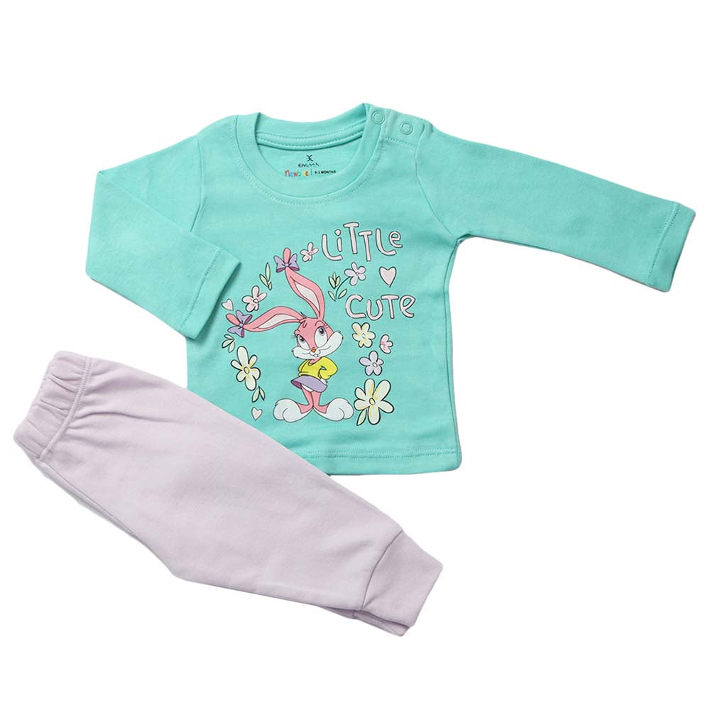 Eminent Newborn Girls 3Pcs Suit - Sea Green, Newborn Girls Sets & Suits, Eminent, Chase Value