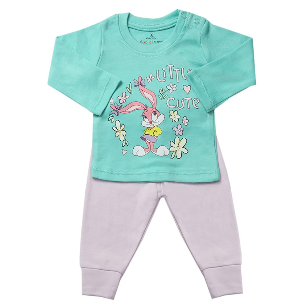 Eminent Newborn Girls 3Pcs Suit - Sea Green, Newborn Girls Sets & Suits, Eminent, Chase Value