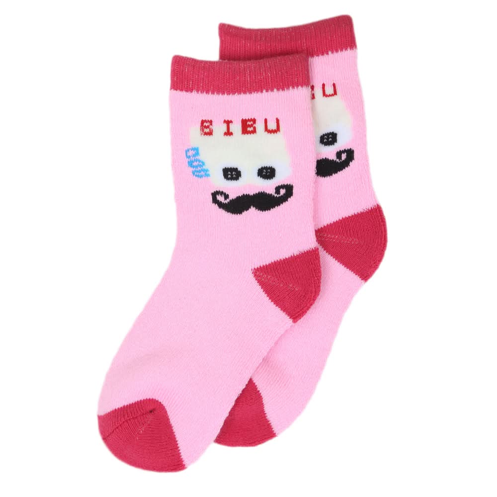 Kids Winter Socks - RS481 - Pink - A, Kids, Boys Socks, Kids, Girls Socks, Chase Value, Chase Value