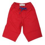 Boys Cotton Short - Red, Kids, Boys Shorts, Chase Value, Chase Value
