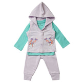 Eminent Newborn Girls 3Pcs Suit - Sea Green, Newborn Girls Sets & Suits, Eminent, Chase Value