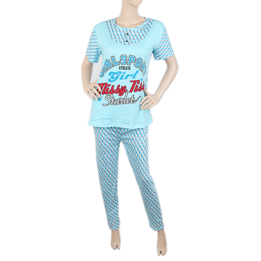 Women's Night Suit - Blue, Women, Night Suit, Chase Value, Chase Value