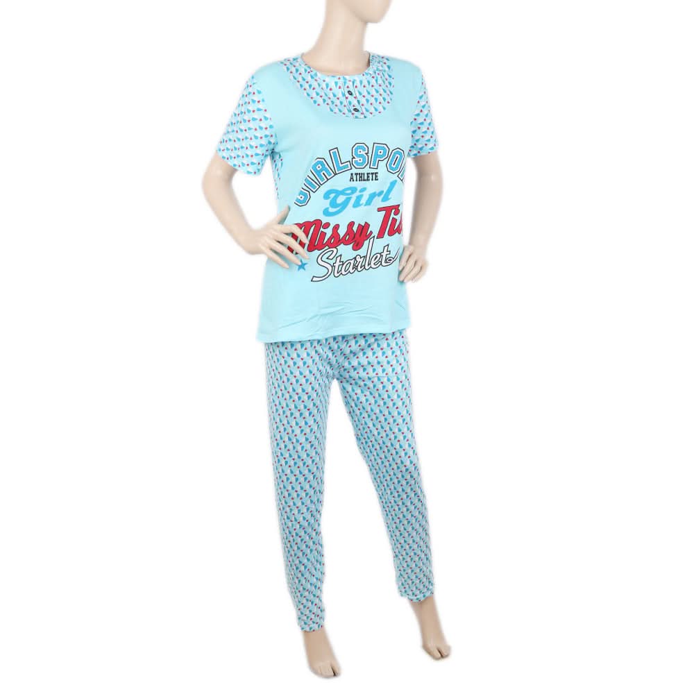Women's Night Suit - Blue, Women, Night Suit, Chase Value, Chase Value