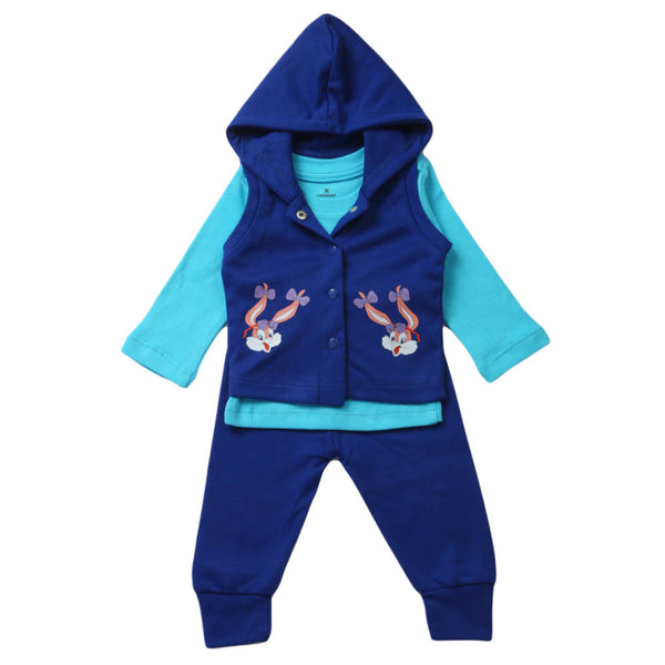 Eminent Newborn Girls 3Pcs Suit - Blue, Newborn Girls Sets & Suits, Eminent, Chase Value
