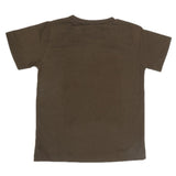 Boys Half Sleeves Jersey T-Shirt 4127 - Olive Green, Kids, Boys T-Shirts, Chase Value, Chase Value