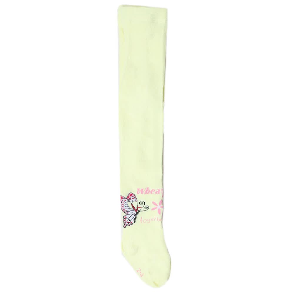 Girls Printed Legging - Light Green, Kids, Tights Leggings And Pajama, Chase Value, Chase Value