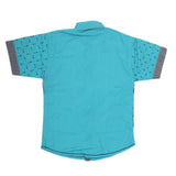 Boys Half Sleeves Casual Shirt - Sea Green, Kids, Boys Shirts, Chase Value, Chase Value