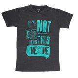 Boys Half Sleeves T-Shirt 3992 - Dark Grey, Kids, Boys T-Shirts, Chase Value, Chase Value