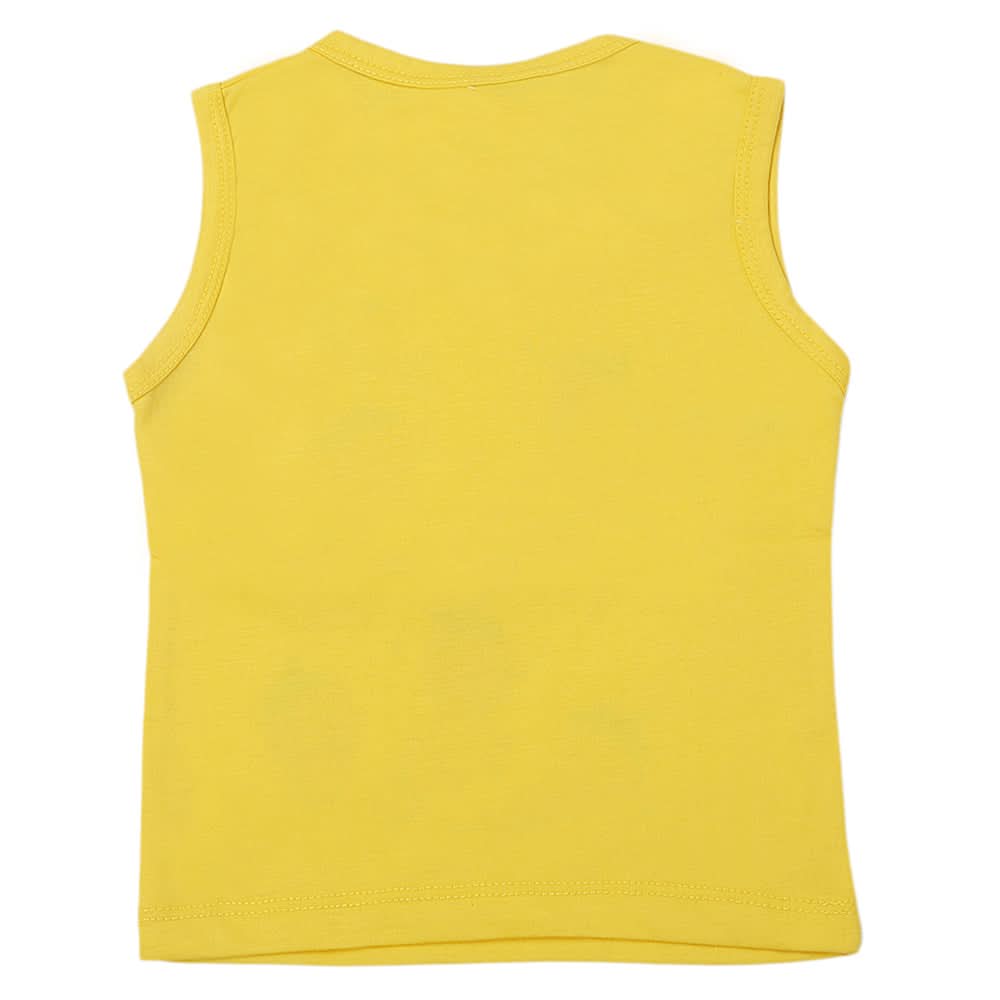 Girl's Sando T-Shirts - Yellow, Kids, Girls T-Shirts, Chase Value, Chase Value