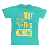 Boys Half Sleeves T-Shirt 3992 - Green, Kids, Boys T-Shirts, Chase Value, Chase Value