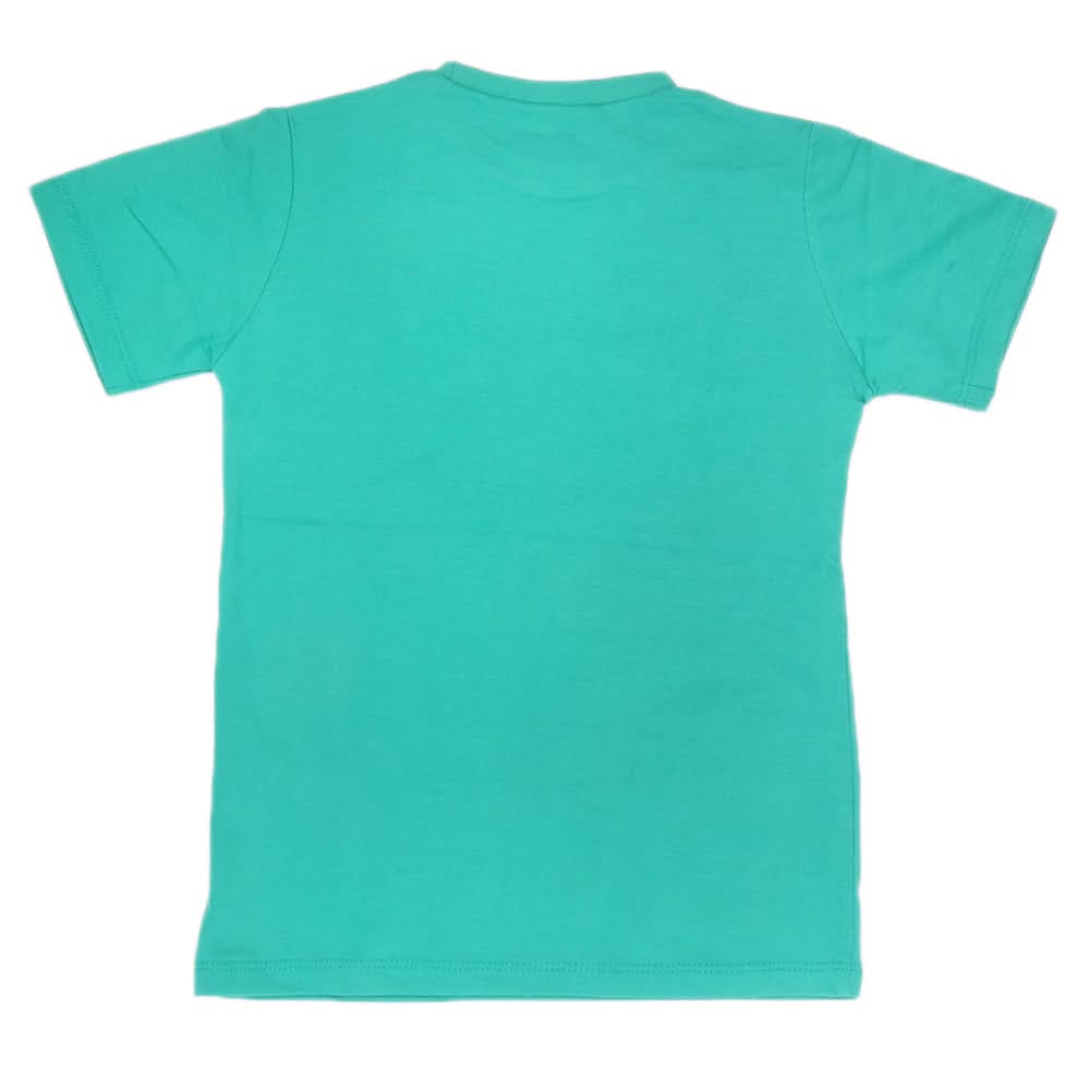 Boys Half Sleeves T-Shirt 3992 - Green, Kids, Boys T-Shirts, Chase Value, Chase Value