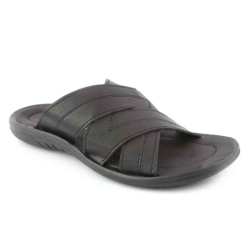 Men's Slippers (R-18) - Black, Men, Slippers, Chase Value, Chase Value