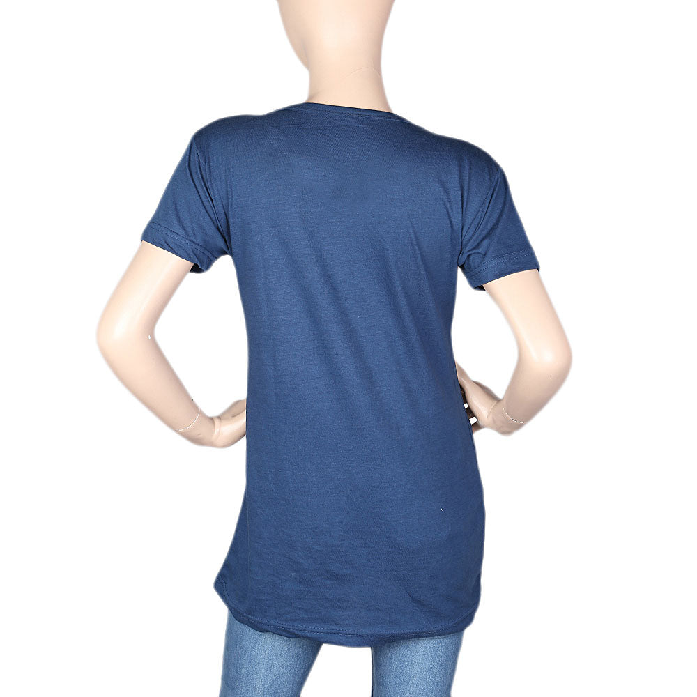 Women's Half Sleeves Printed Long T-Shirt Pack Of 3, Women, T-Shirts And Tops, Chase Value, Chase Value