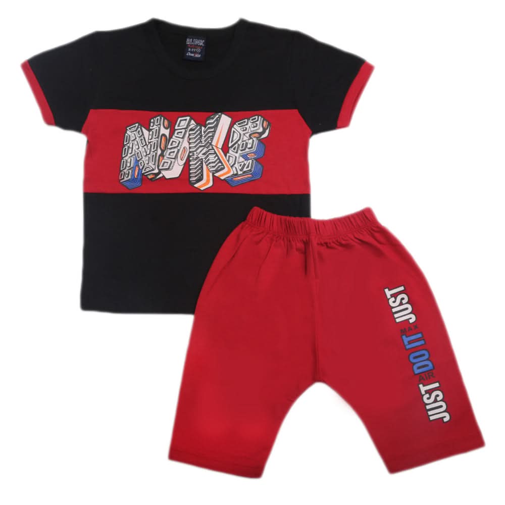 Boys Short Suits - Black, Kids, Boys Sets And Suits, Chase Value, Chase Value