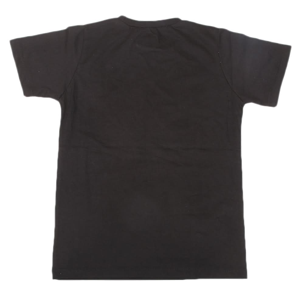 Boys Half Sleeves Jersey T-Shirt 4129 - Black, Kids, Boys T-Shirts, Chase Value, Chase Value