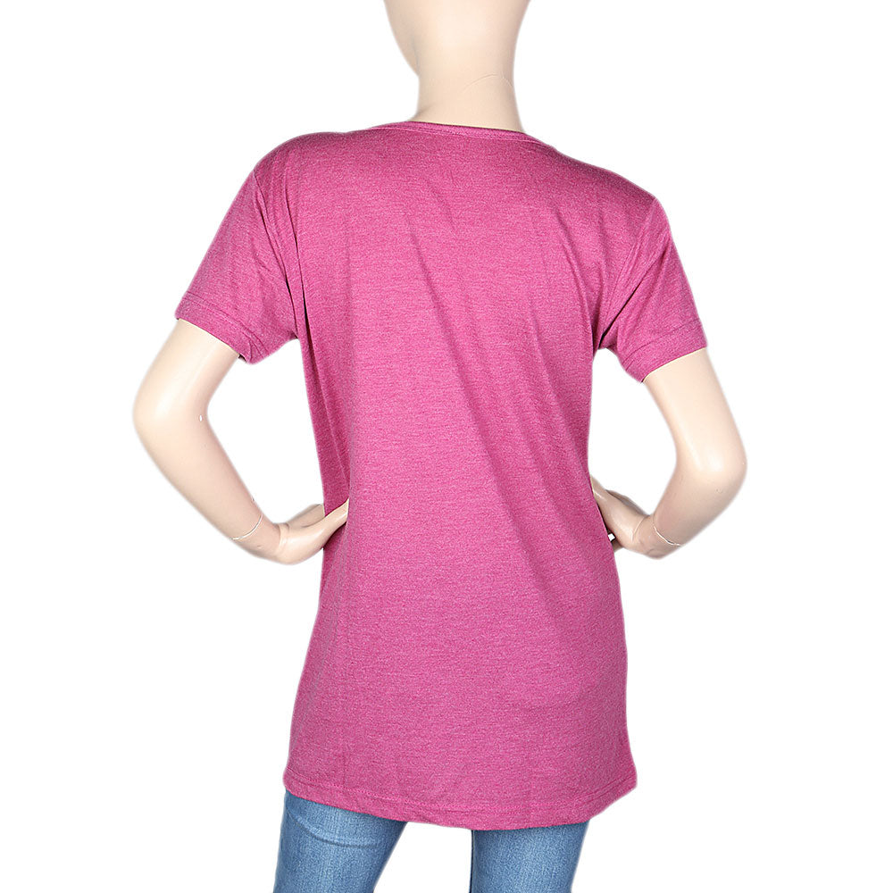 Women's Half Sleeves Printed Long T-Shirt Pack Of 3, Women, T-Shirts And Tops, Chase Value, Chase Value