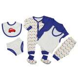 Newborn Gift Set 8Pcs - Royal Blue, Kids, Newborn Girls Sets And Suits, Chase Value, Chase Value