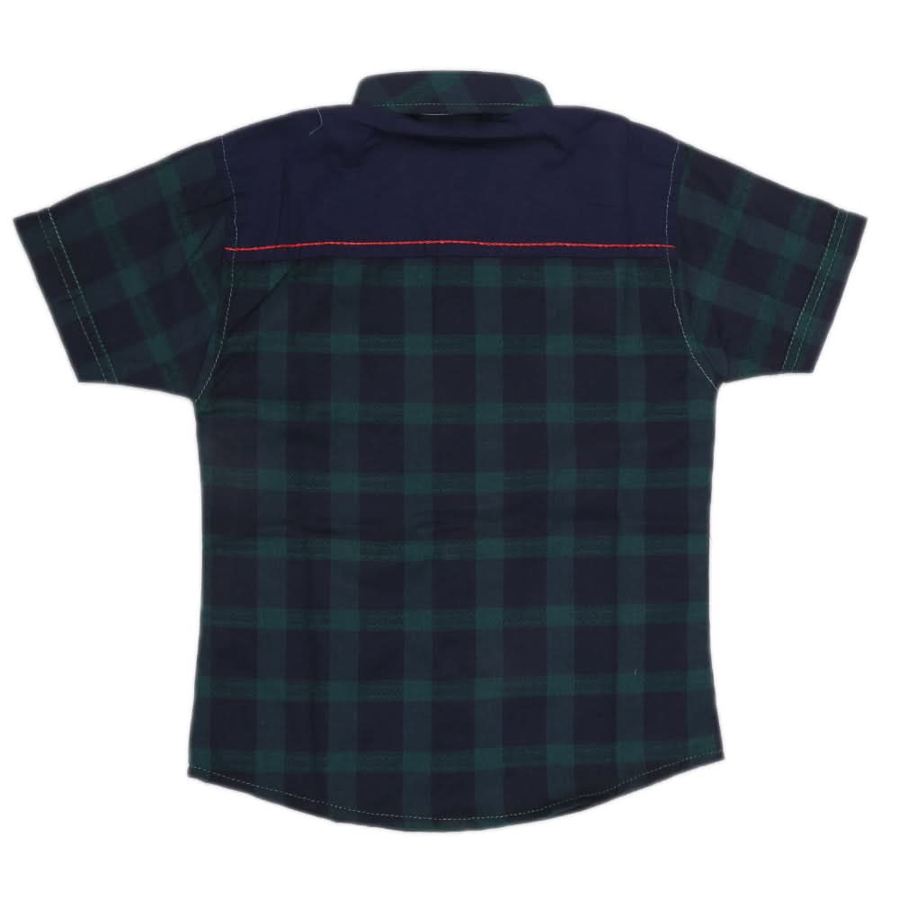 Boys Half Sleeves Casual Shirt - Green, Kids, Boys Shirts, Chase Value, Chase Value