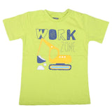 Boys Half Sleeves Jersey T-Shirt 4129 - Light Green, Kids, Boys T-Shirts, Chase Value, Chase Value