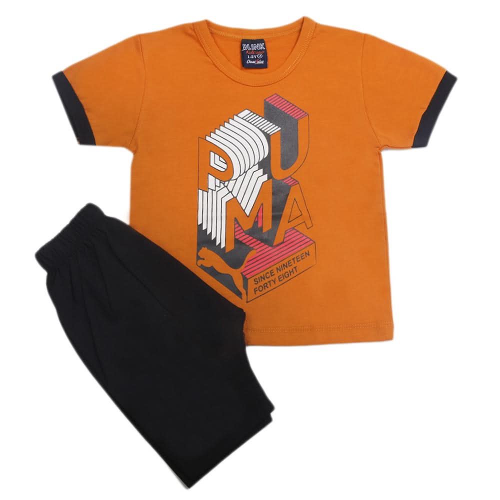 Boys Short Suits - Brown, Kids, Boys Sets And Suits, Chase Value, Chase Value
