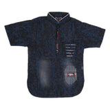 Boys Half Sleeves Casual Shirt - Blue, Kids, Boys Shirts, Chase Value, Chase Value